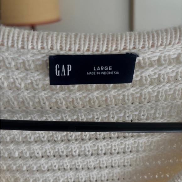 GAP Cream Cardigan with Gold Buttons - Picture 4 of 5